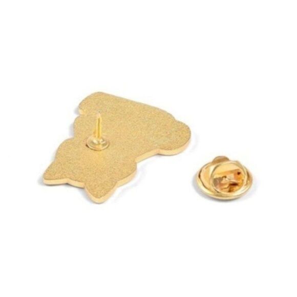 Kawaii Corgi Boba Love Enamel Pin! - Picture 4 of 4